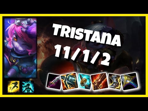 Tristana Bot Lane 11.2 Challenger Gameplay Replay S11 (11/1/2) - NA