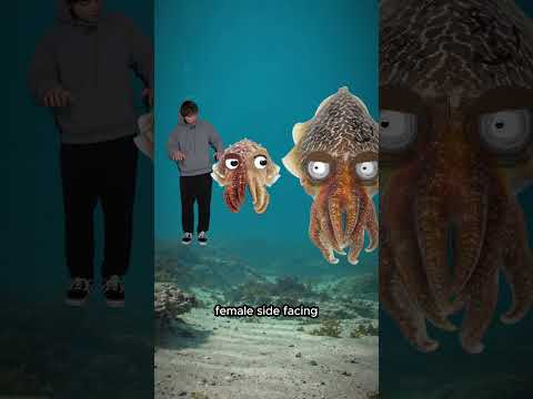 Mourning Cuttlefish Disguise Themselves as Females to Get Past Male Competition to Mate...