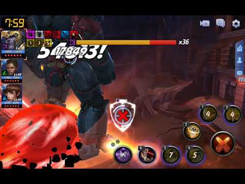 T3 Thanos (NO CTP) With Avengers: Endgame Uniform GBR Test Run | Marvel Future Fight