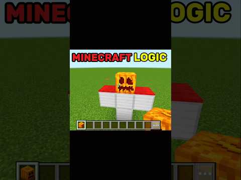 MINECRAFT LOGIC PART 3 #minecraftcinematic #minecraft #minecraftguide