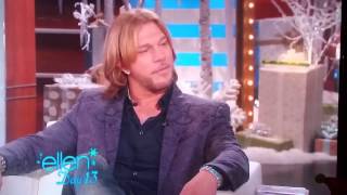 Craig Wayne Boyd on Ellen TV show 12/22/14