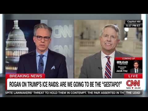 'Collateral damage?' Jake Tapper taken aback by Senate Republican's remark on ICE agents