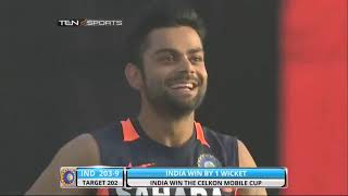 Download lagu Greatest Last over finish by Dhoni -15 needed in 6 balls #msdhoni mp3