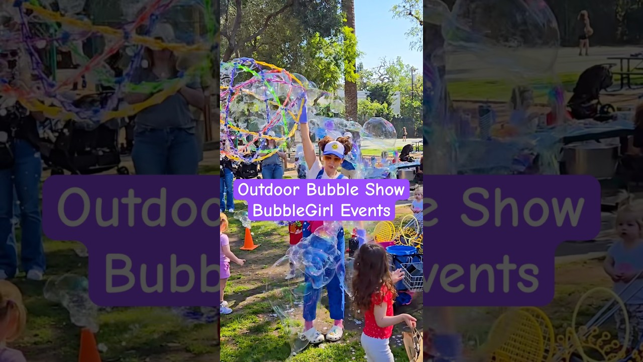 Promotional video thumbnail 1 for BubbleGirl Events
