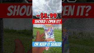 Should I Open it? Or Should I Keep it Sealed? | 1 Paldea Evolved Pack — Best Hit Rate?! #pokemontcg