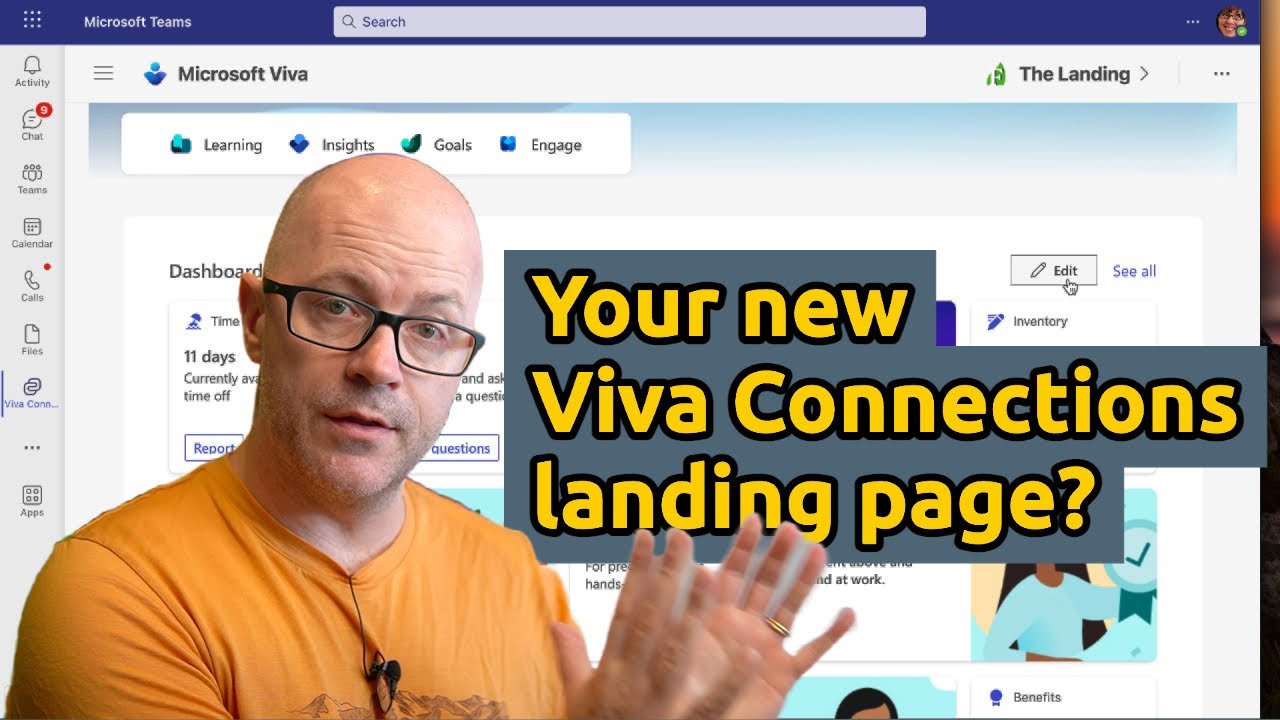 Your new Microsoft Viva Connections landing page?