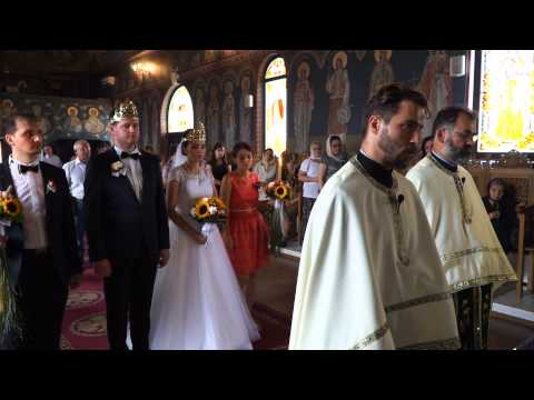 Slujba Cununiei a mirilor Adriana și Bogdan Vraciu