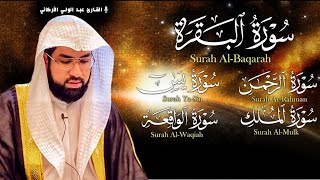 Download lagu عبد الولي الأركاني تلاوة تريح القلب سورة البقرة يس   الواقعة  الرحمن   الملك لزيادة الرزق و البركة. mp3