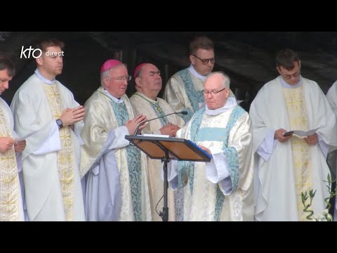 Messe de 10h à Lourdes du 20 juillet 2023