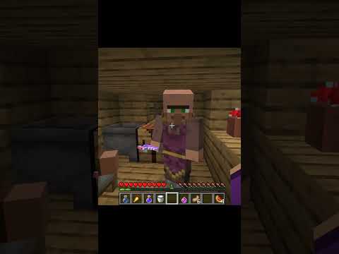 The first Witch in Minecraft