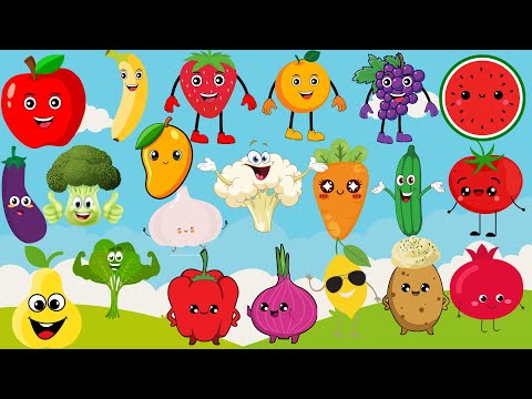 Nomi di Frutta e Verdura in Italiano per Bambini | Impara l'italiano | Learn Italian for Kids #kids