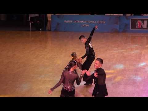WDSF Open Junior 2 Latin 1/2 Jive Ruslan Ibragimov - Arina Sakharova