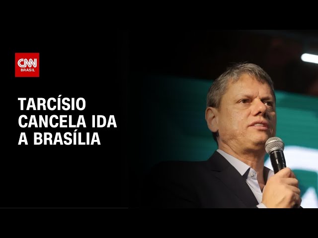 Tarcísio cancela ida a Brasília em meio às articulações pela anistia | BASTIDORES CNN