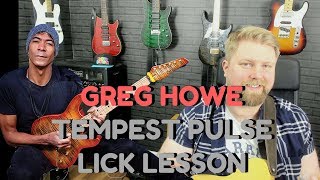 Greg Howe Tempest Pulse Bridge Arpeggios Guitar Lesson (Hammer Ons From Nowhere)
