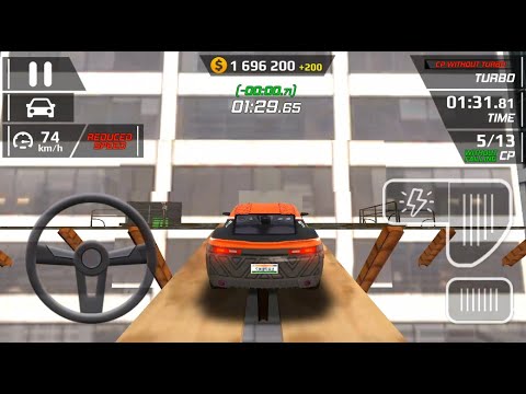 Smash Car Hit 3D - Zombies 72 Red Sport Car Driving Impossible City Stunts - Android Gameplay 2017