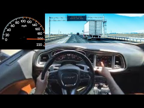 Hellcat POV Drive / 2016 Dodge Challenger