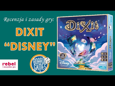 DIXIT DISNEY  - RECENZJA | Gra imprezowa