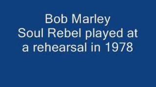 Bob Marley Soul Rebel '78 rehearsal