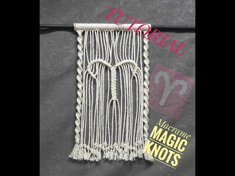 DIY Macrame Wall Hanging Tutorial Home Decor Idea