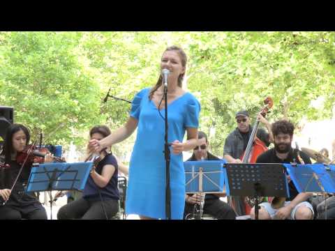 Viktorija Gečytė & Julien Coriatt Orchestra @ Parc Georges Brassens