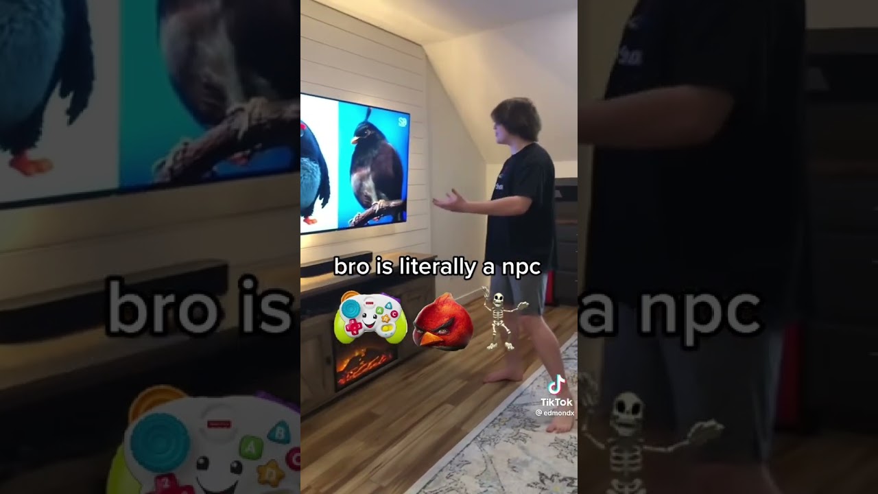 bro is literally a npc💀 #npc Credits to @edmondx