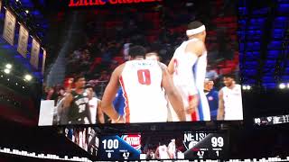 ANDRE DRUMMOND CLUTCH HOOK-SHOT VS NETS IN FINAL S