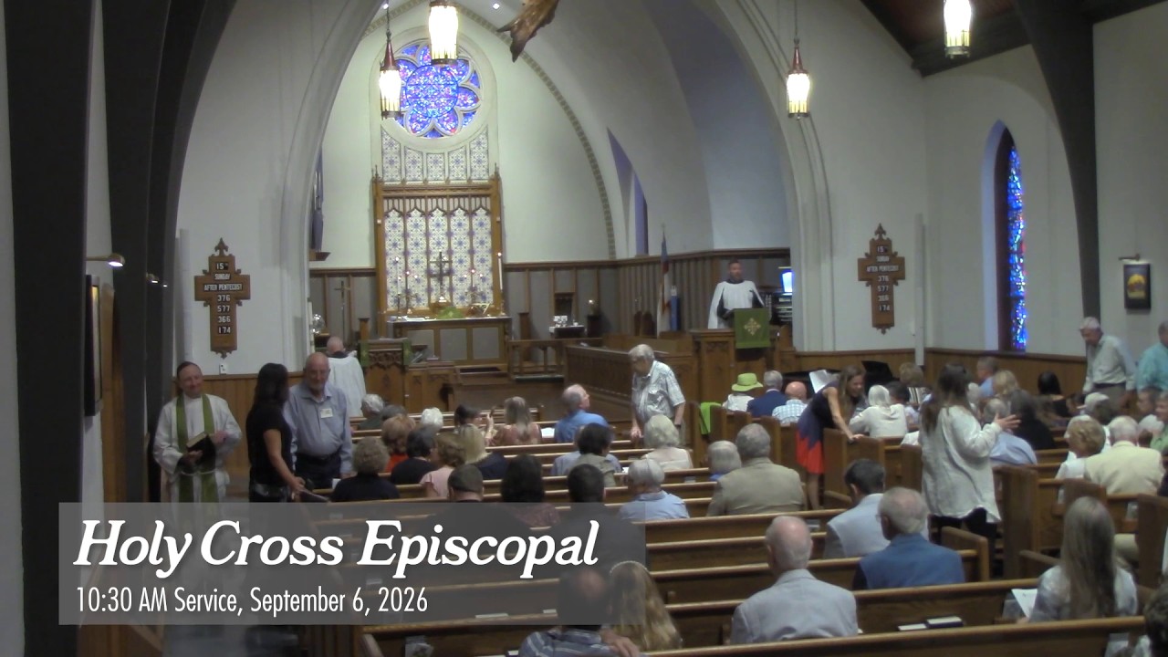 10:30am Service, September 6, 2026 at Holy Cross Episcopal Church, Tryon, NC