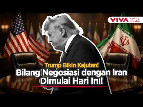 Trump Sesumbar! Negosiasi Baru AS-Iran Dimulai Hari Ini, Perdamaian Makin Dekat?