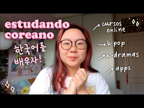 como estudar coreano: curso online, apps e mais recursos? estudando com kpop e drama | daniela kang