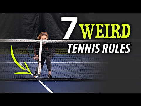 7 Weird Tennis Rules - Do You Know Them?