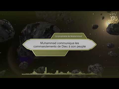 Muhammad communiqua les commandements de Dieu à son peuple