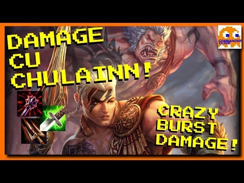 CU CHULAINN DAMAGE BUILD! HUGE AA AND ABILITY BURST! | SMITE Will it Work?