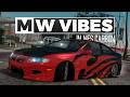 NFS Most Wanted Vibes In NFS Carbon Sun Rise MW Cars