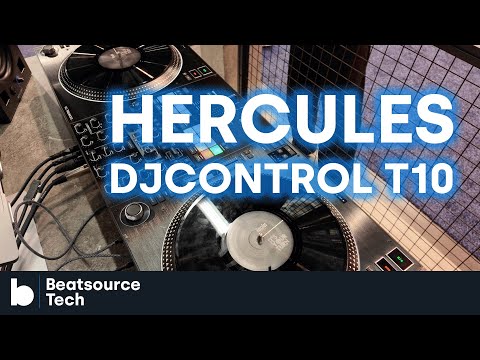 10-INCH SPINNING PLATTERS! Hercules DJControl T10 | NAMM 2026