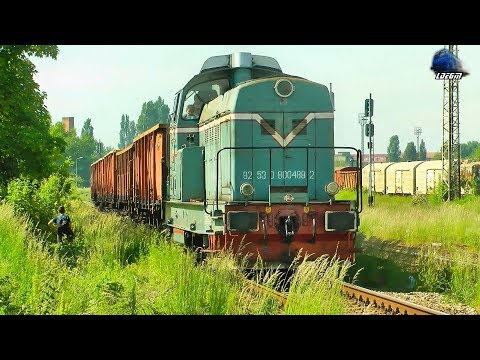 LDH 80-0489-2 & Mini Marfar CFR MARFA Mini Freight Train in Oradea Est Triaj - 23 May 2017