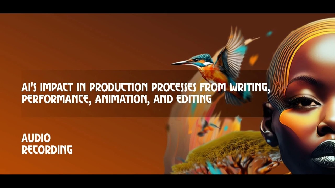 AI's Impact in Production Processes from Writing, Performance, Animation, and Editing