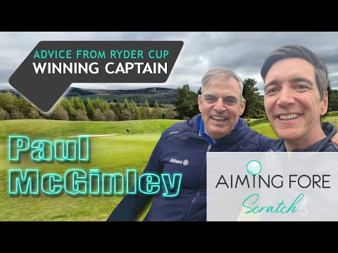 Advice from Ryder cup winning captain PAUL McGINLEY