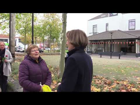 onthulling gedenkbord Antoon Schrader vierlingsbeek