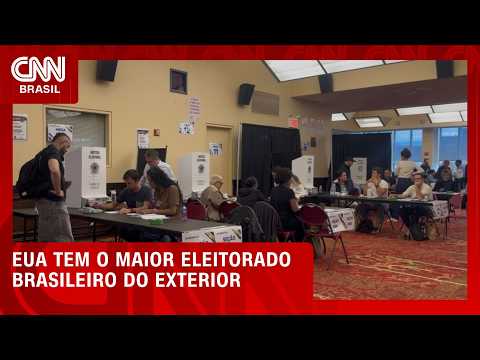 Abstenção nos EUA sobe e fica em 71,55% em meio a temor sobre o ICE | CNN NOVO DIA