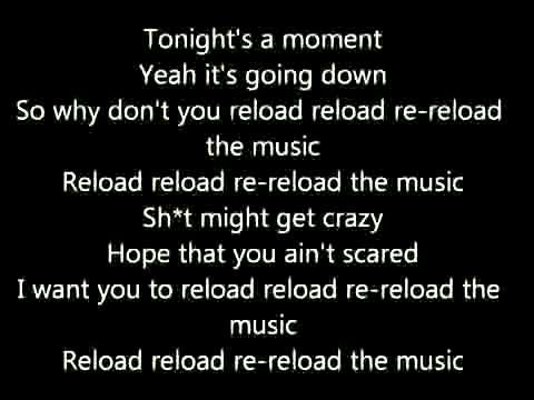 Wiley - Reload - Lyrics on screen