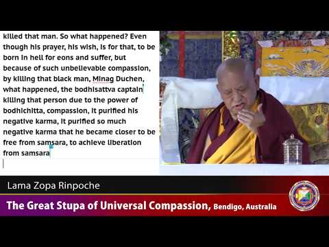 20180410 1600 LZR GSUC Bendigo- Q and A:how to develop bodhichitta, meditation on object of negation