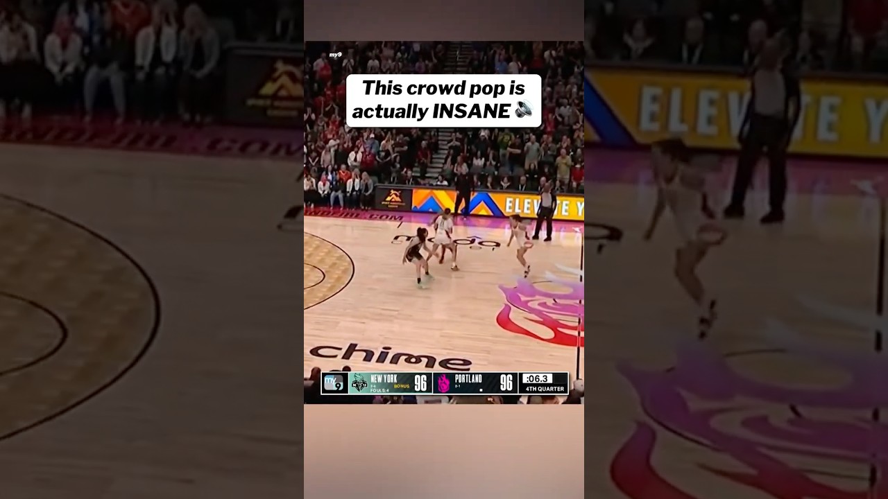 Video thumbnail for Portland Fire get first win since returning to the league after a 24-year hiatus🤯 #wnba