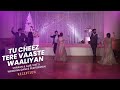 Tu Cheez x Tere Vaaste x Waaliyan  || Sharan & Gurjyot's Wedding Dance Performance || Reception