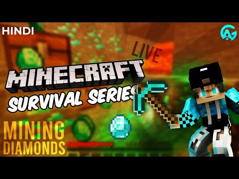 Asli Gamer - {Hindi} Let's Mine Some Diamonds! | Minecraft Survival Series Episode #6 + Giveaway