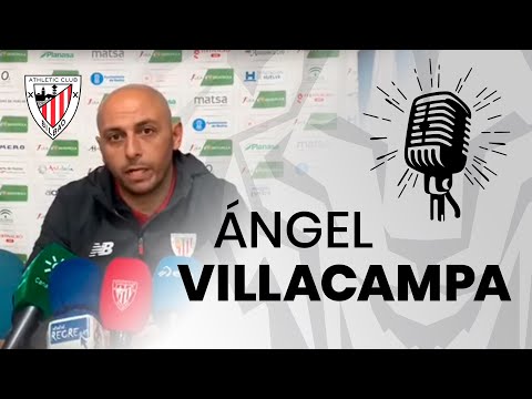 Imagen de portada del video 🎙 Ángel Villacampa | post Sporting Huelva – Athletic Club | J14 Primera Iberdrola