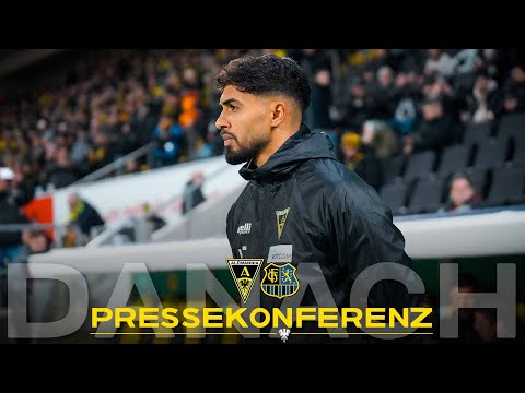 Press conference after Alemannia Aachen - 1. FC Saarbrücken