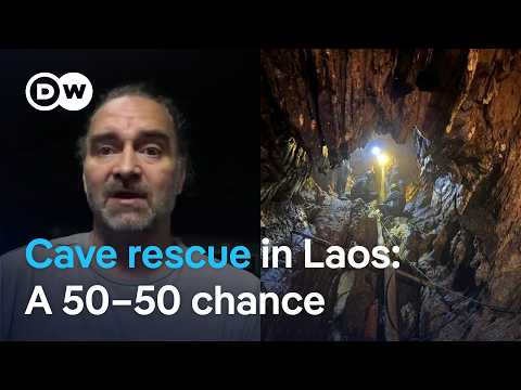 Lead rescue diver: It's 50–50 whether missing men are still in Laos cave | DW News