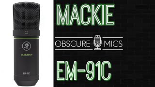 Video thumbnail for Mackie EM-91C Condenser Microphone Test/Review - Opening with Shure SM7B by Obscure Mics