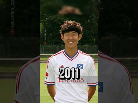 SON HEUNG MIN EVOLUTION 2008-2023 #shorts #son #tottenham