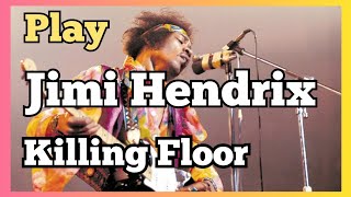 Jimi Hendrix-Killing Floor-2 minute Overview/Lesson